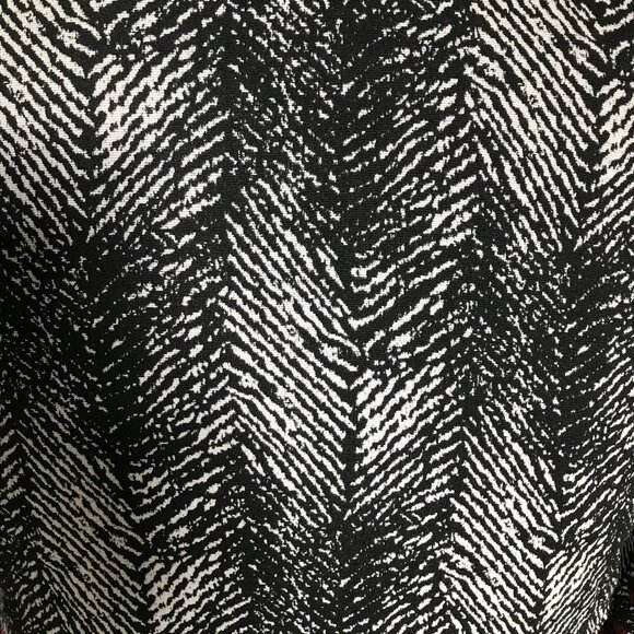 Dolcezza Womens Jacket Small Black White Red Floral Button Pockets Long Sleeve - Picture 4 of 10